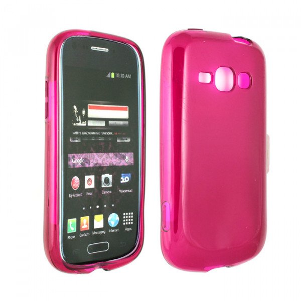 Wholesale Galaxy Prevail 2 M840 TPU Gel Case (Hot Pink)